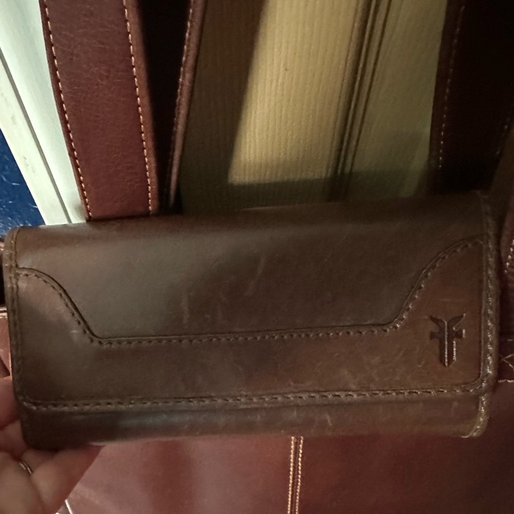 Brown Frye wallet